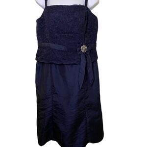 David's‎ Bridal Midnight Blue Formal Women's Dress